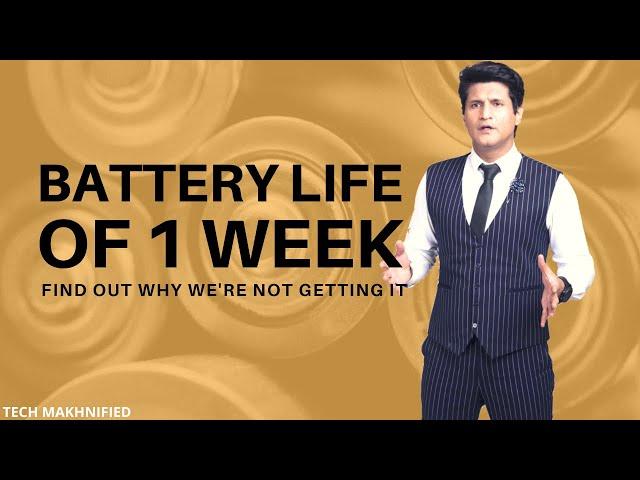 Your phone should be giving you 1 WEEK of battery life. Find out why we arent getting that!