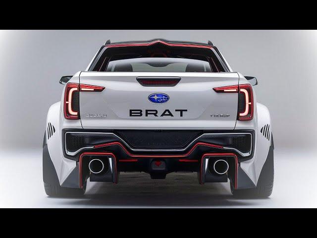 2025 Subaru Brat REVEALED: The Most Beautiful and Powerful Pickup Yet!