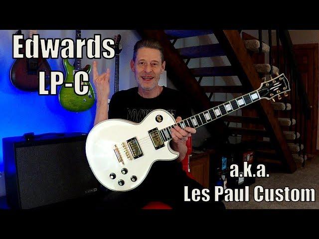 ESP Edwards E-LP-130CD (a.k.a. Les Paul Custom) - Buying a Guitar from Japan!