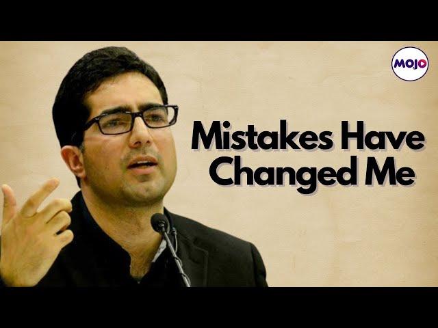 Shah Faesal, once IAS Topper, then Kashmir politician, then back to IAS, on his "confused" journey