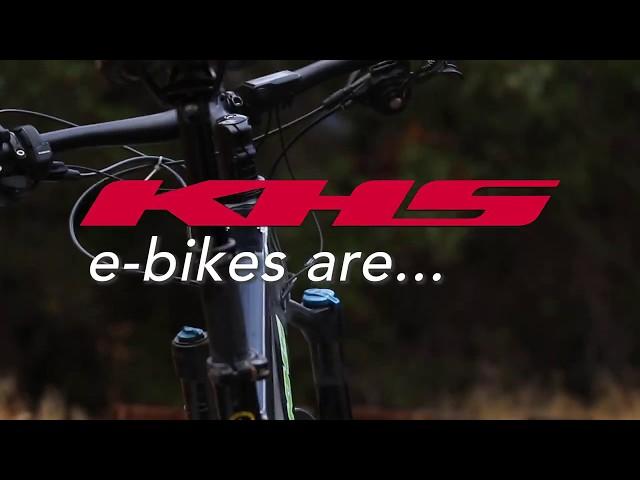 E-Mountain Biking: Electric Mountain Bikes with KHS