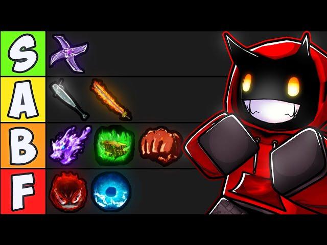 I Ranked EVERY MOVESET in ROBLOX The Strongest Battlegrounds...