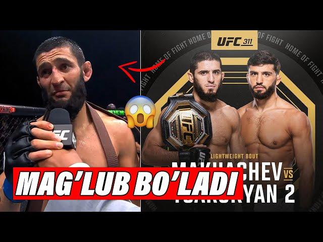 ISLAM VA ARMAN REVANSHIGA HAMZAT VA BOSHQA UFC JANGCHILARINING FIKRI!