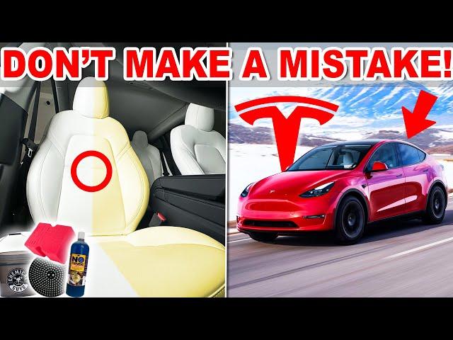 How To PROPERLY WASH Your Tesla Model 3/Y! (Plus Interior Cleaning)