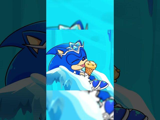 SONIC Brewing Cute Baby BUT Elemental #shorts #sonic #SonicTheHedgehog3 #cartoon #transformation