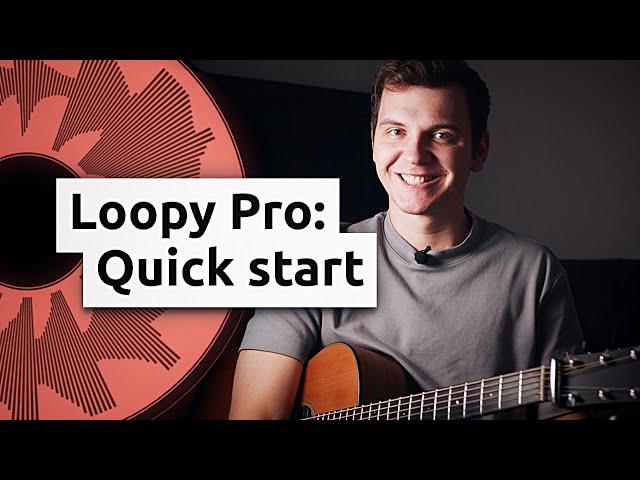 Quick start in Loopy Pro for guitar players