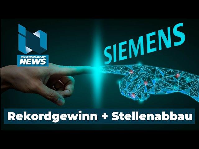 Siemens: Warum trotz Milliarden-Rekordgewinn Entlassungen anstehen