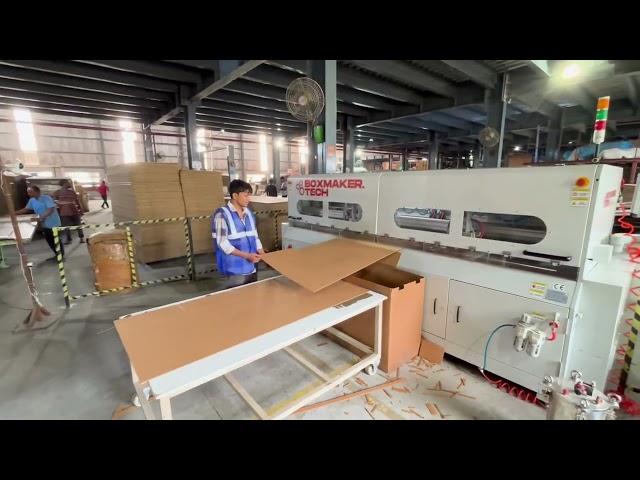 Corrugated Boxmaker Box Making Machine - HSC Type Box