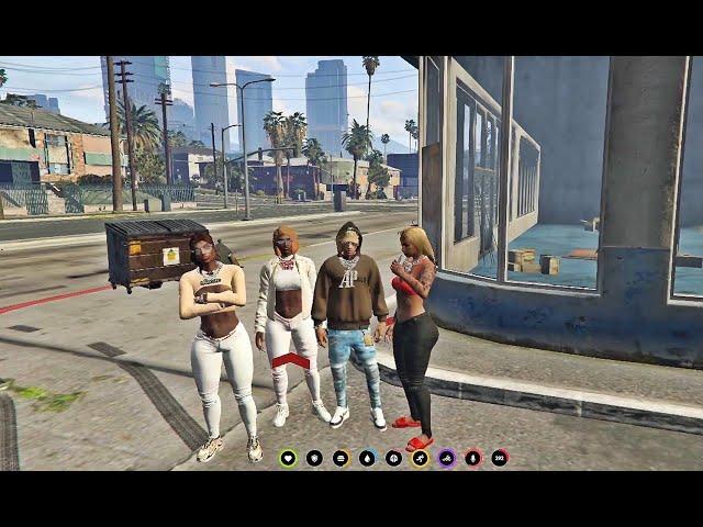 Getting 10 Girls In 10 Minutes  Rizz God ? | GTA RP (Hoodrich RP)