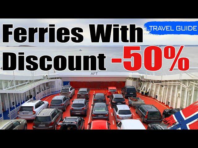 Norway Travel Guide - 50% Discount on Ferries with AutopassFerje