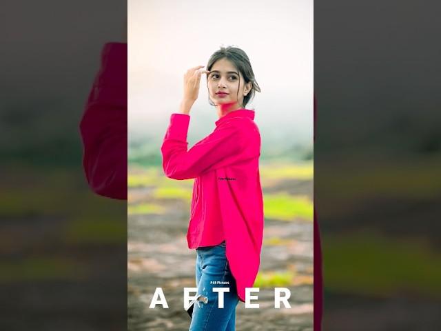 Lightroom Photo Editing Tutorial/Colour Grading #shorts #love #like #lightroom_preset_download_free