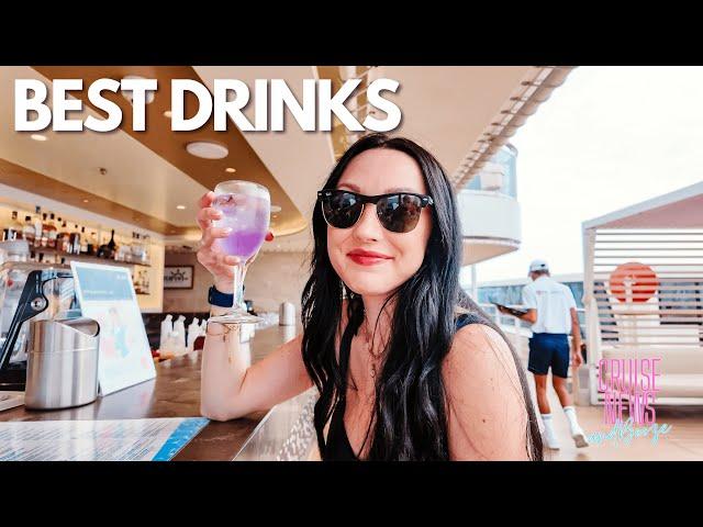 The BEST Drinks On The MSC Seashore!