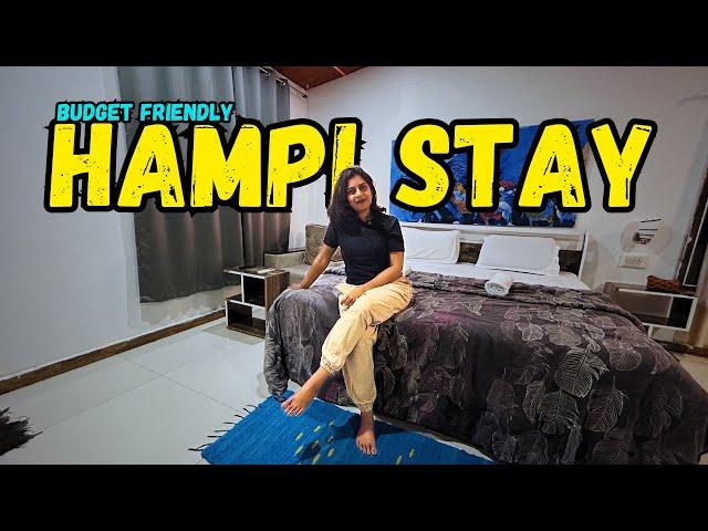 Looking for Best Budget Hampi Stay? Check Out This Hampi Room Tour Vlog | Lotus Riya Homestay Hampi