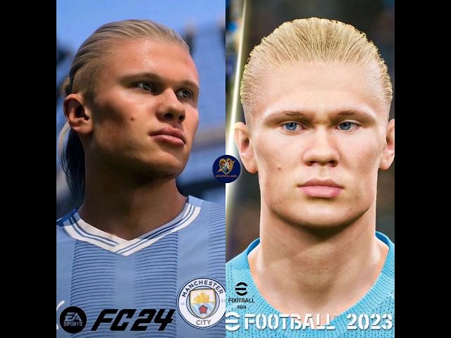 EA Sports FC 24 vs eFootball 2023 Graphics Comparison