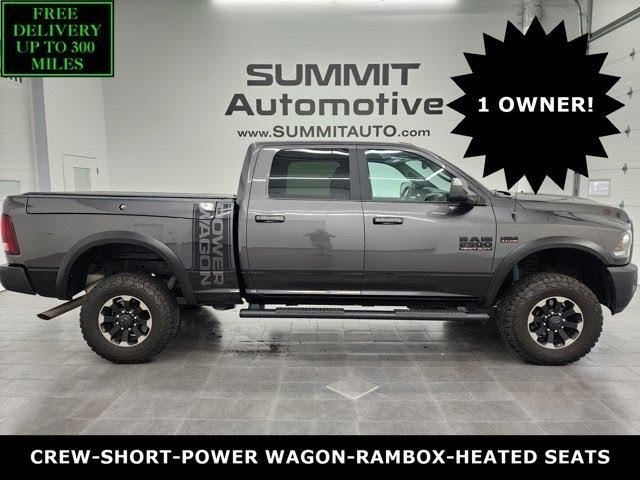 2018 RAM 2500 POWERWAGON CREW SHORT HEMI GRANITE CRYSTAL 4K WALKAROUND 14795Z SOLD!