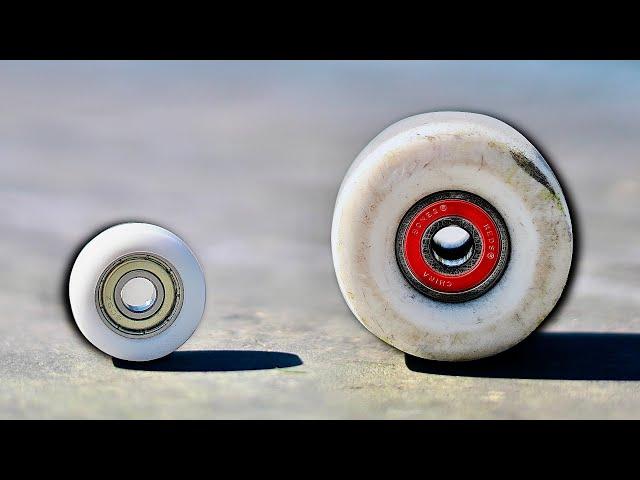 SMALLEST SKATEBOARD WHEELS ON THE INTERNET!