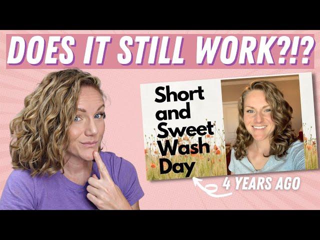 Short and Sweet Wash Day Routine Revisited