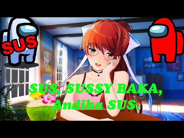 Monika Almost Got Brainrot  | "Monika After Story" DDLC Mod #justmonika #monikaafterstory #ddlc