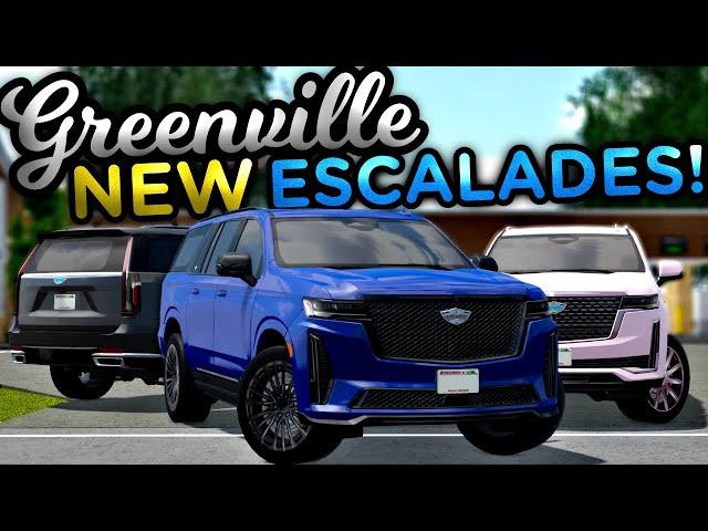 DRIVING THE ALL NEW CADILLAC ESCALADES IN GREENVILLE! (AND THE CORVETTE POWERED ESCALADE V!)