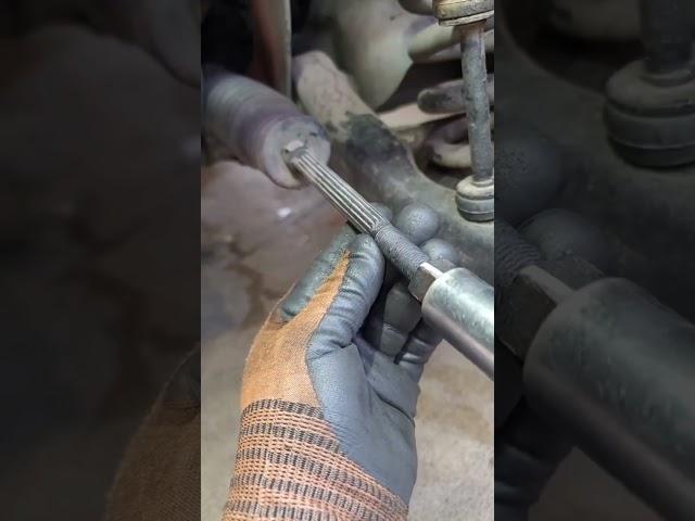 inner tie rod removal #mechancial #automobile #machanical #cnc #car #machine