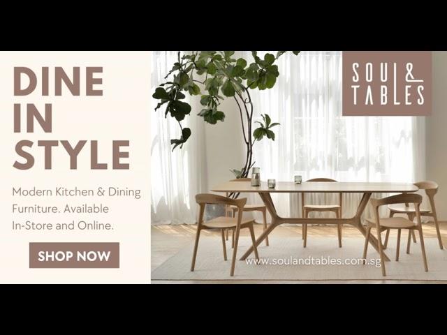 Dine in style with Soul & Tables