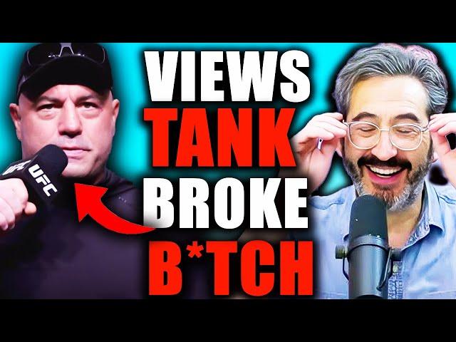 Joe Rogan BREAKS In DESPAIR As VIEWS SPIRAL DOWNHILL And Sam Seder SHREDS Him LIVE