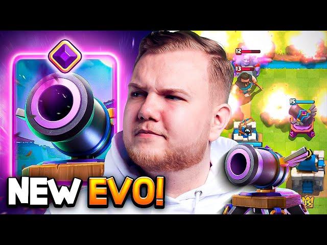 NEW CANNON! WORST EVOLUTION EVER IN CLASH ROYALE? 