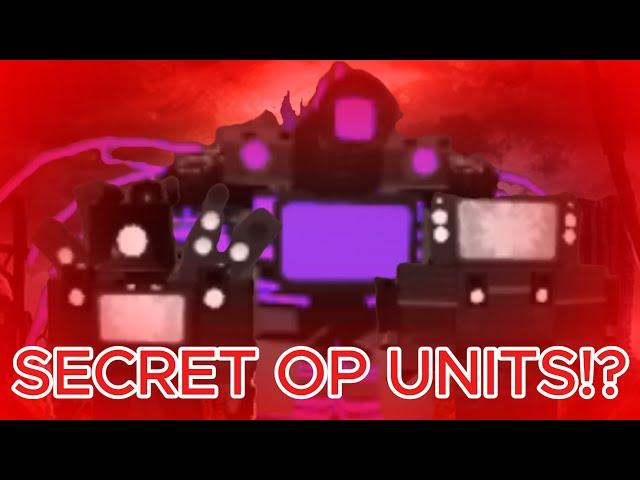 THE SECRET EXTREMELY POWERFUL UNITS ARE REAL  (Super Toilet Brawl)