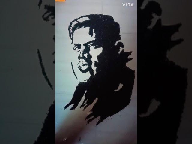 #happy#birthday#yuvanshankar raja#draw#a#rice#in#tamilan#arts#work