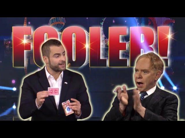 Kolos FOOLS Penn & Teller with amazing time-traveling card trick // Penn and Teller: Fool Us 2022