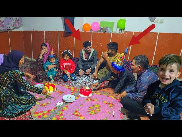 Kiarash's birthday celebration and happy moments in the nomadic life