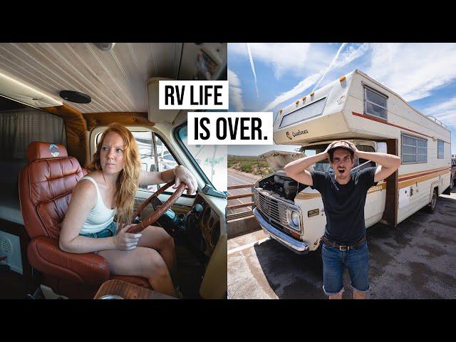 Our Final Day of Full-Time RV Life Was a DISASTER!  We’re Done