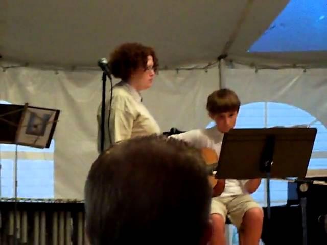 Matthew playing for 25th anniversary at St. Benedict's Abbey