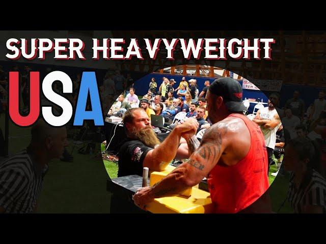 Farm Wrestler 2024 USAF Arm Wrestling Championships Super Heavy Weight