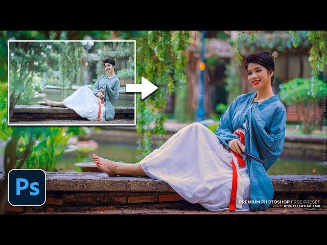 Photoshop Tutorial: Outdoor Photo Colour Grading । Photoshop Photo Editing