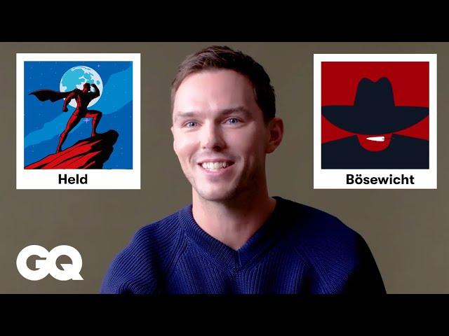 Nicholas Hoult: THIS OR THAT – Hero vs Villain | GQ Germany
