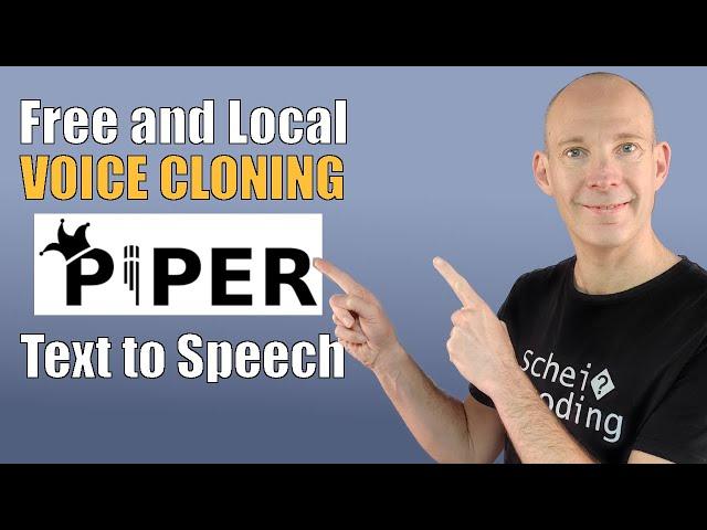 Create your AI digital voice clone locally with Piper TTS | Tutorial