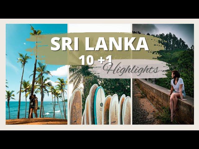 SRI LANKA - Die 10+1 schönsten Sehenswürdigkeiten für deine Rundreise