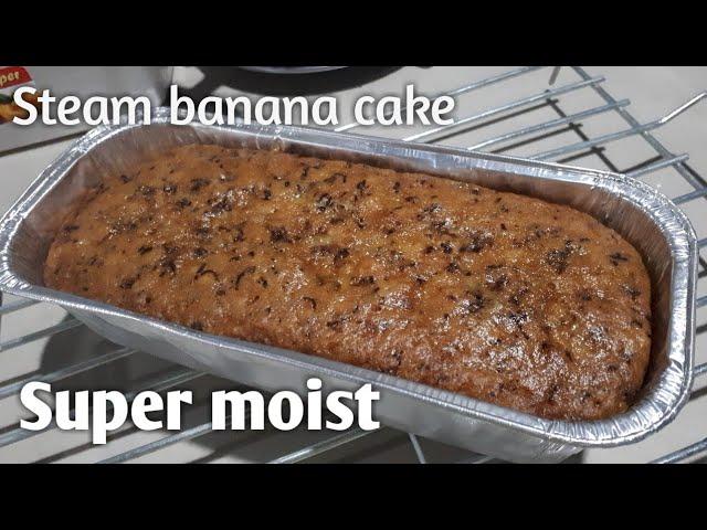 STEAMED BANANA CAKE | BANANA CAKE RECIPE | BANANA MOIST CAKE | HOMEMADE | REGILYN CHANNEL