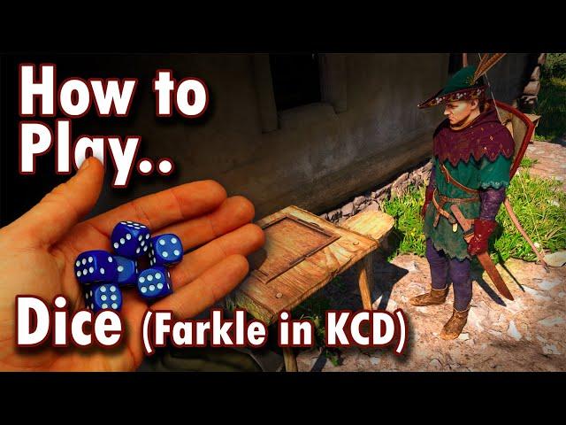 How to Play Dice in Kingdom Come Deliverance II (Farkle Dice Game) | Board Game Shortcut