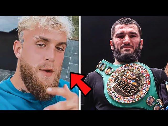 Jake Paul Responds To Artur Beterbiev CALL OUT