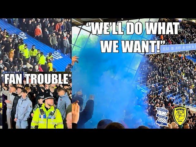 Blues Run RIOT! Fans THROWN OUT! Birmingham City V Burton Albion VLOG