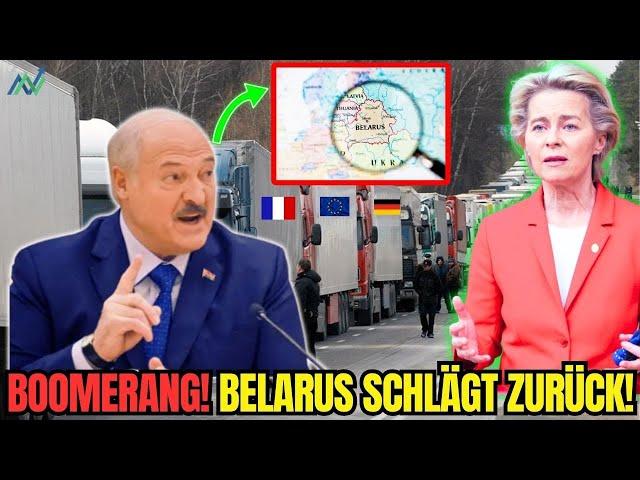 WENDEPUNKT! Belarus blockiert EAEU-Grenze: Wie das EU-LKW-Verbot nach hinten losging!