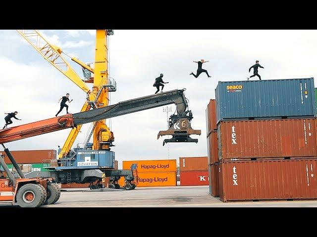 Crossing Continents - Parkour and Moving Obstacles #ad