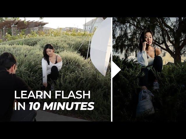 Learn Off-Camera Flash in 10 Minutes!