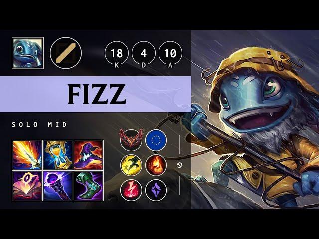 Fizz Mid vs Sylas: Triple Kill, Legendary - EUW Grandmaster Patch 14.20