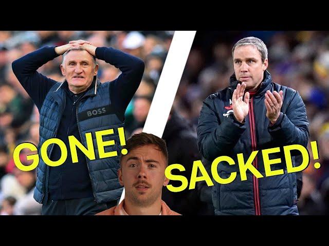 SUNDERLAND SACK TONY MOWBRAY! SWANSEA SACK MICHAEL DUFF! - SECOND TIER EMERGENCY POD!!!!