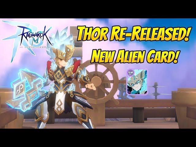 Thor's Upcoming Re-Released & Damaging Testing The Alien Thor Card | Ragnarok Mobile