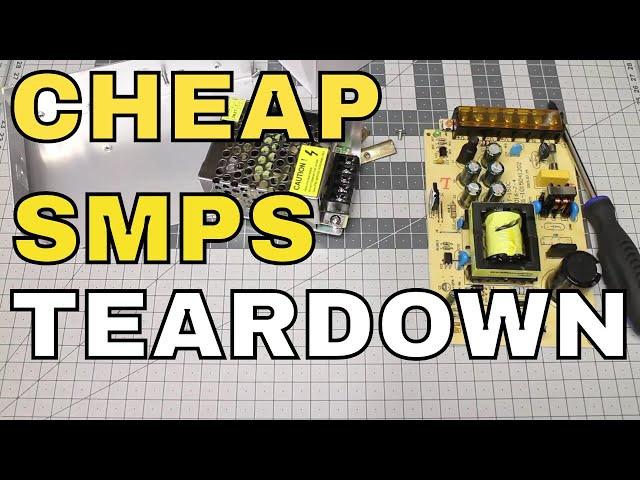 Teardown of Dirt Cheap Chinese Switch-Mode Power Supplies