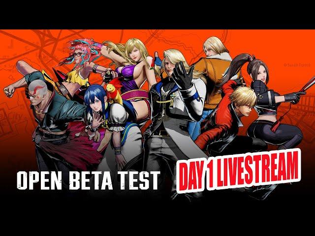 FATAL FURY COTW - Open Beta Day 1 LiveStream